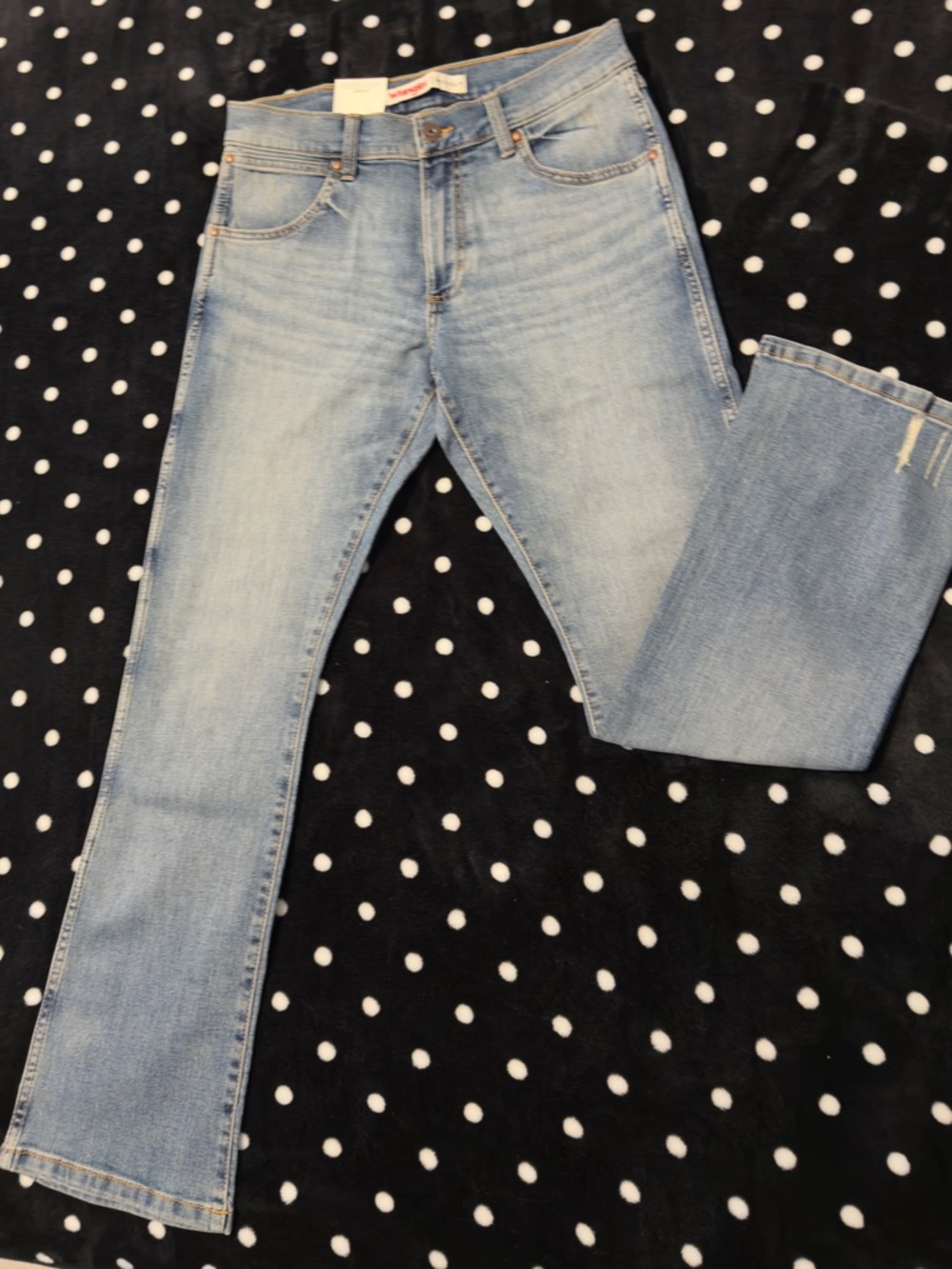 Wrangler Bootcut Slim Seat & Thigh Light Wash Jeans